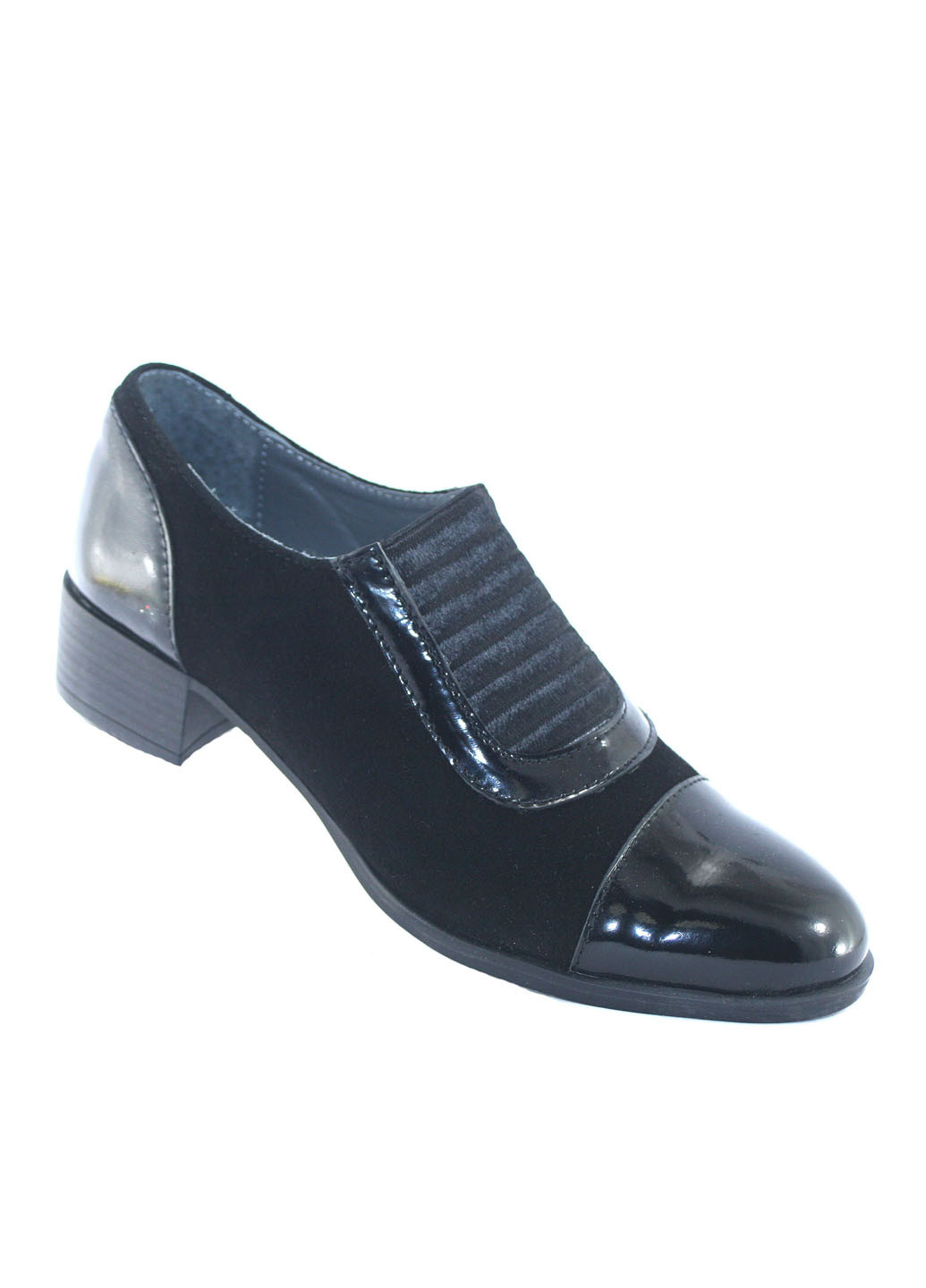 Mila Туфлі чорний з натуральна замша, натуральна шкіра, — демісезон (358928887)