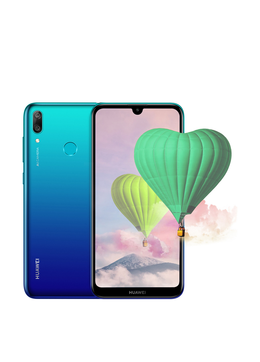 Смартфон Y7 2019 3 / 32GB Aurora Blue (DUB-Lх1) Huawei Y7 2019 3/32GB Aurora Blue (DUB-Lх1) синій