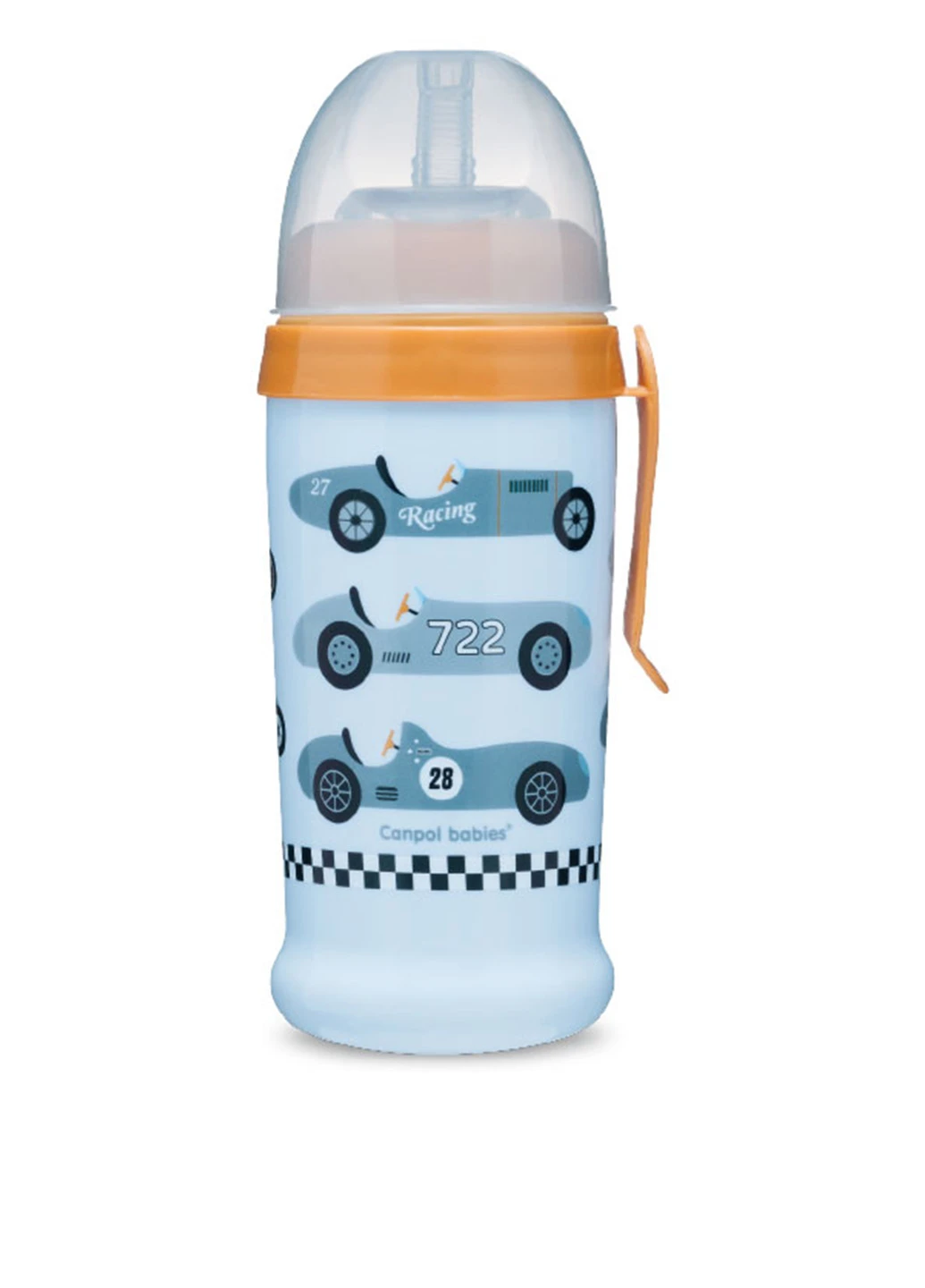 Непроливающий поильник Racing - кабриолеты (светло-синий) Canpol Babies (91068999)