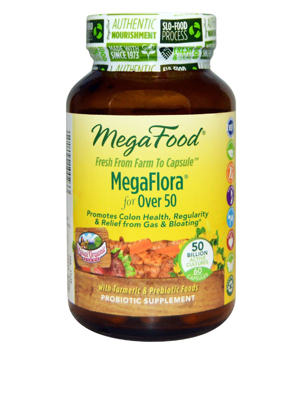 Пробіотики MegaFlora (60 капс.) MegaFood (251206219)