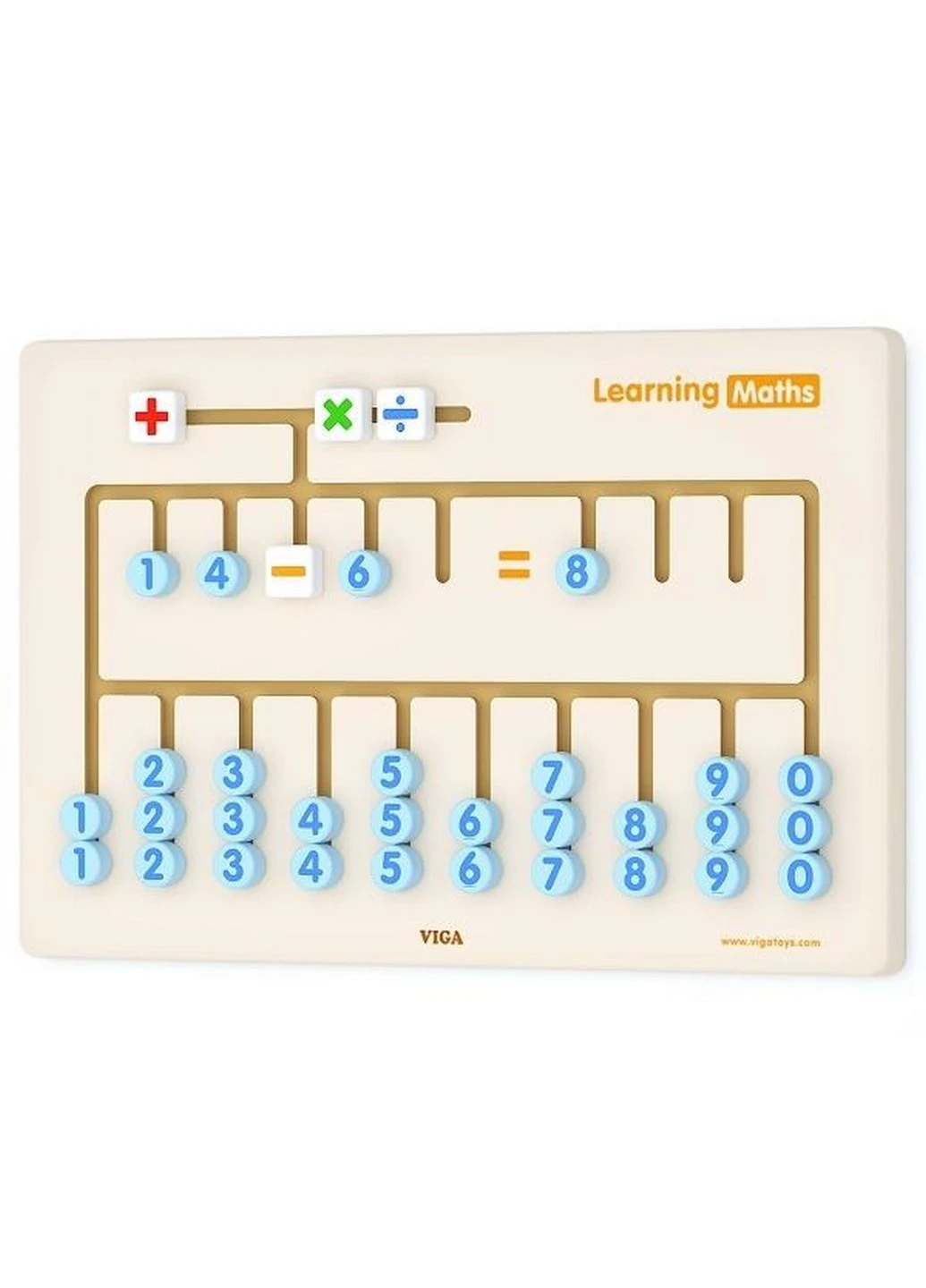 Іграшка Арифметика 60х40х3,5 см Viga Toys (228856566)