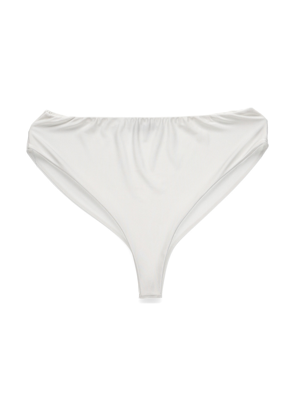 Белые купальные трусики однотонные PrettyLittleThing