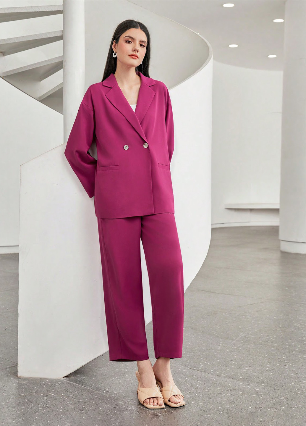 Костюм (жакет, брюки) SHEIN (323619687)