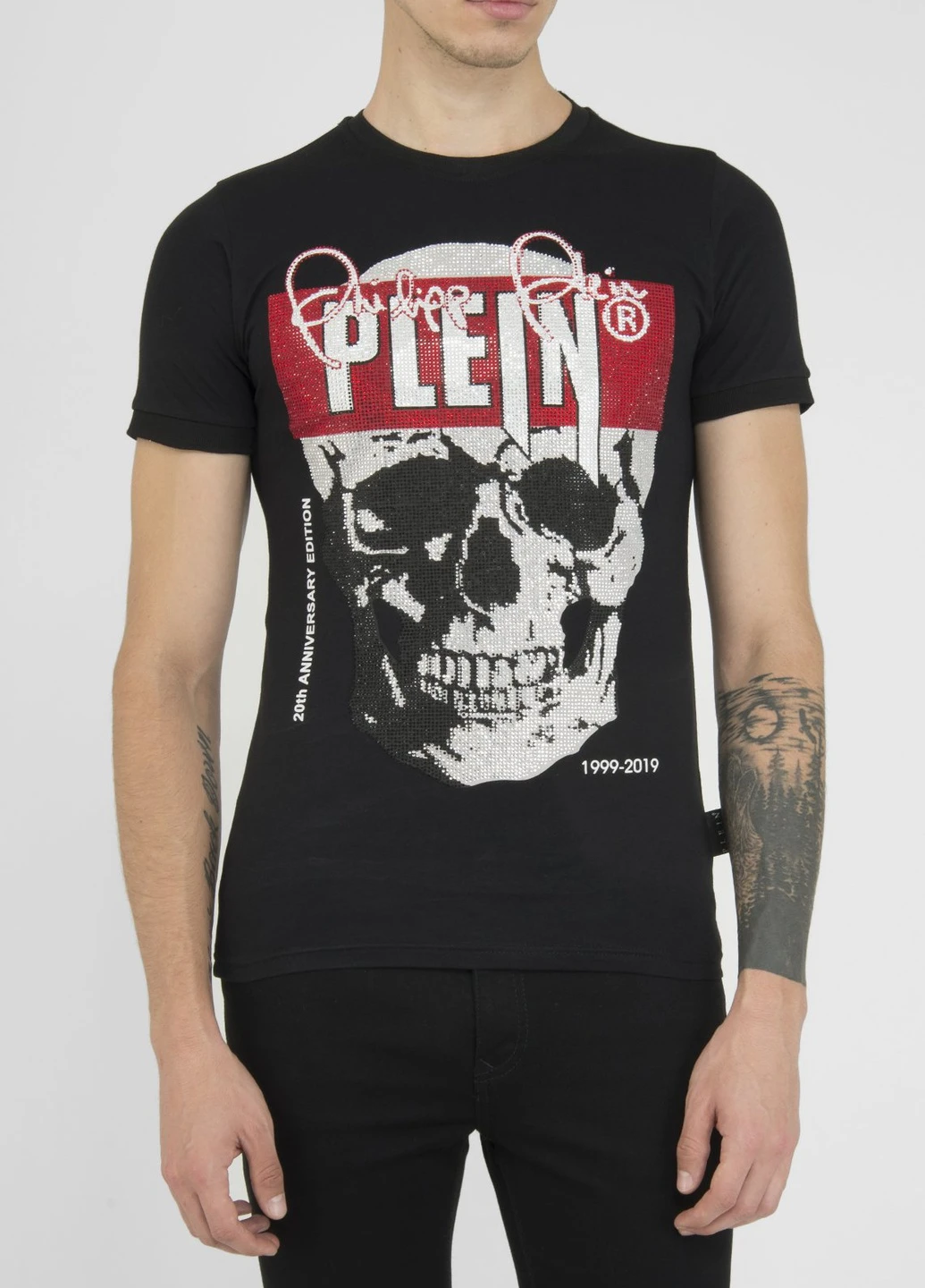Черная футболка Philipp Plein