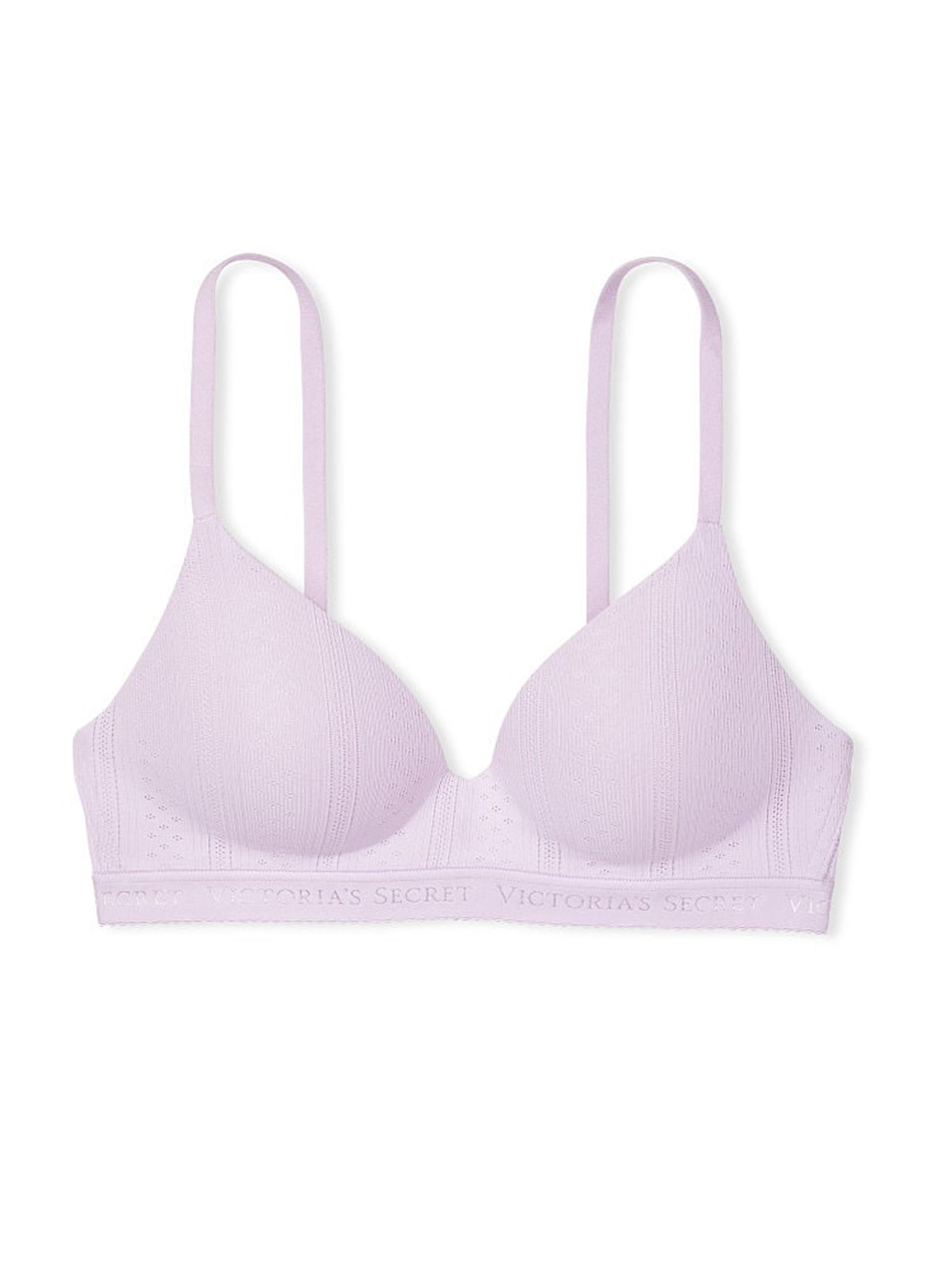 Сиреневый демисезонный комплект (бюстгалтер, трусики) Victoria's Secret