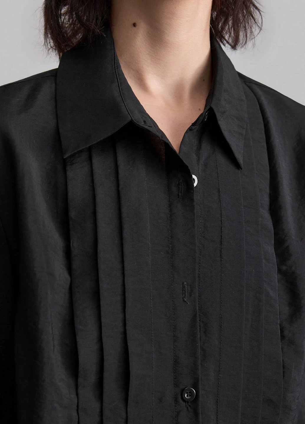 Чёрная блуза SHEIN