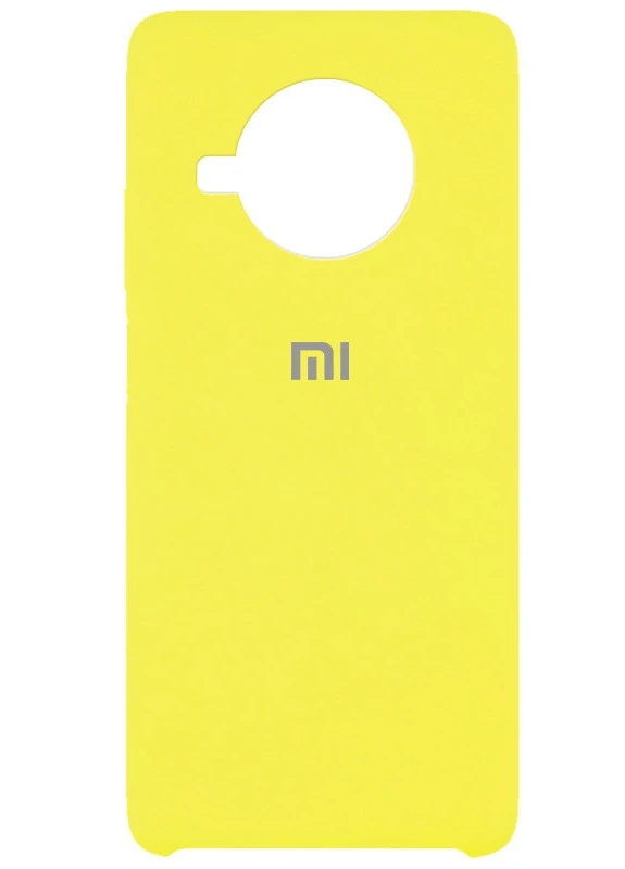 Чехол Silicone Cover (AAA) для Xiaomi Mi 10T Lite / Redmi Note 9 Pro 5G Желтый / Bright Yellow (is_00000042245_2) Epik (237829334)