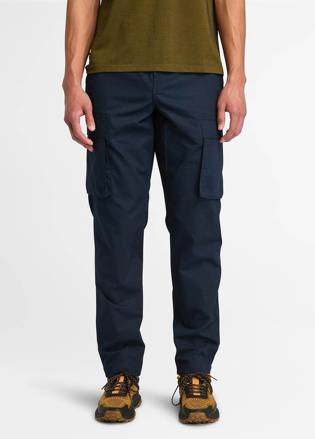 Темно-синие кэжуал демисезонные карго брюки Timberland