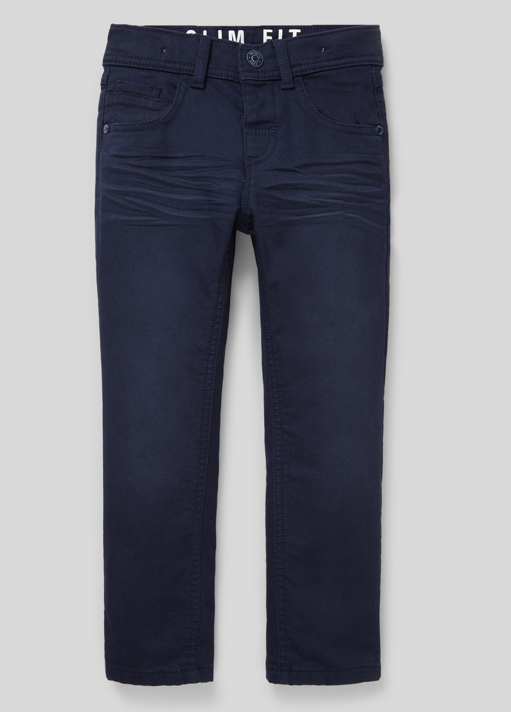Темно-синие демисезонные слим джинсы C&A