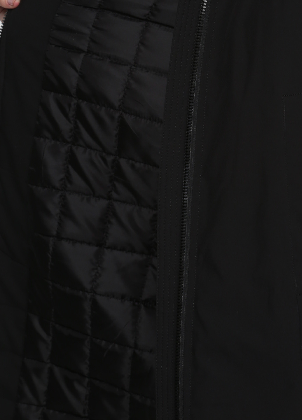 Чорна демісезонна куртка Kapre