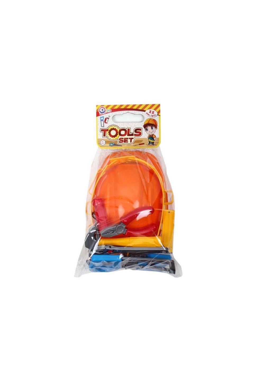 Дитячий ігровий набір інструментів з каски ТехноК (255060015)