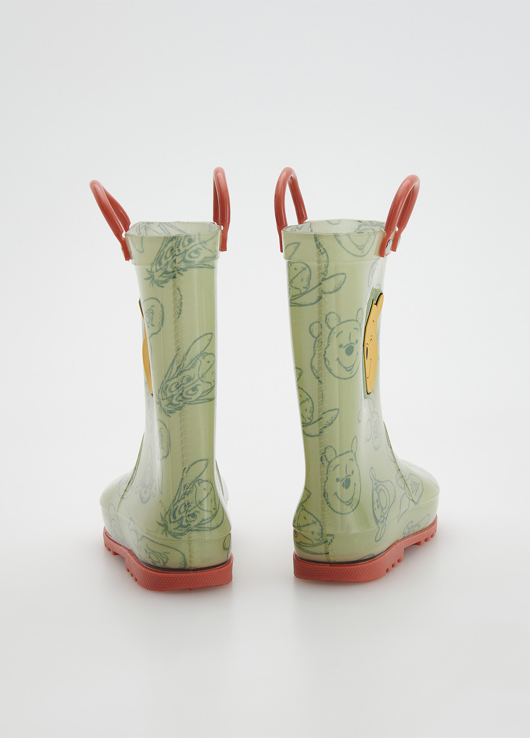 Светло-зеленые резиновые сапоги Reserved
