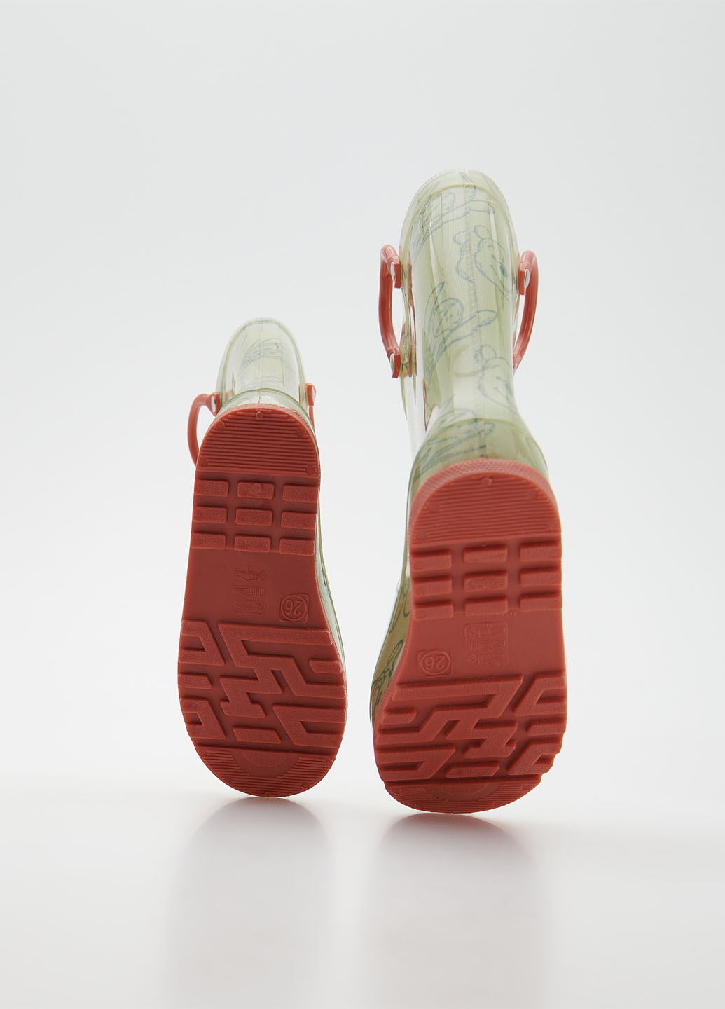 Светло-зеленые резиновые сапоги Reserved