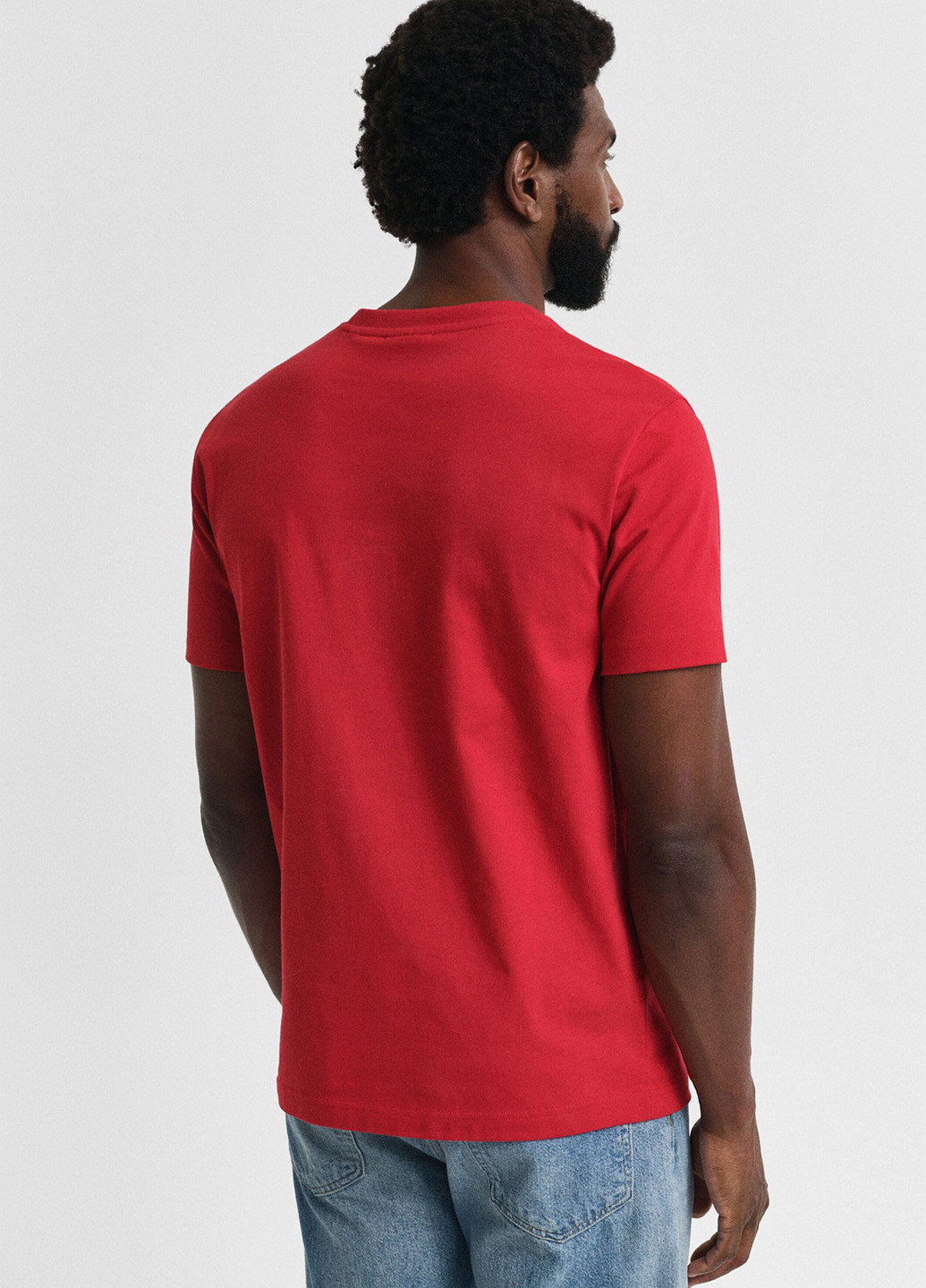 Красная футболка Gant