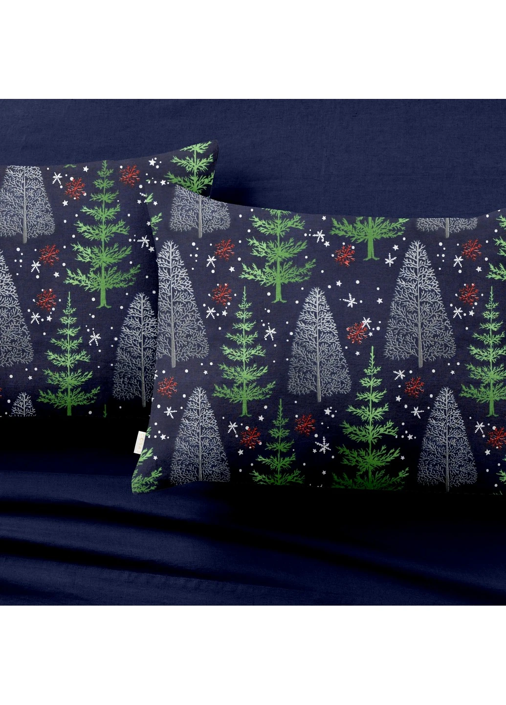 Набір WINTER WOOD NIGHT DARKBLUE /наволочки 50х70 та простирадла 90х200х20/ Cosas (251229581)