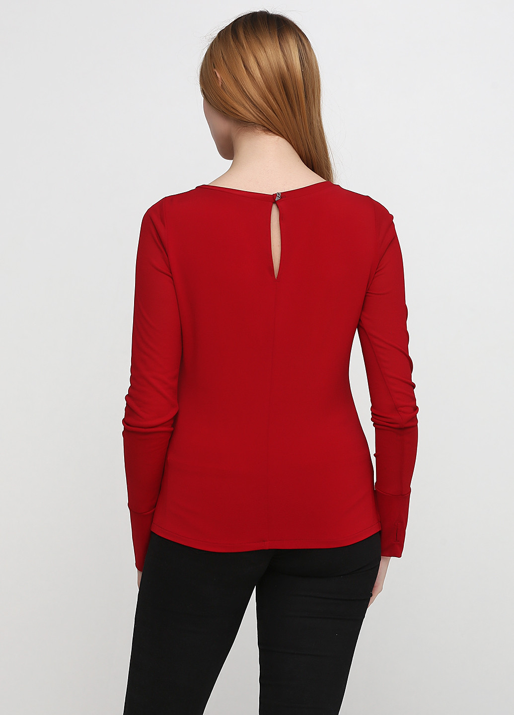 Красная демисезонная блуза Oblique