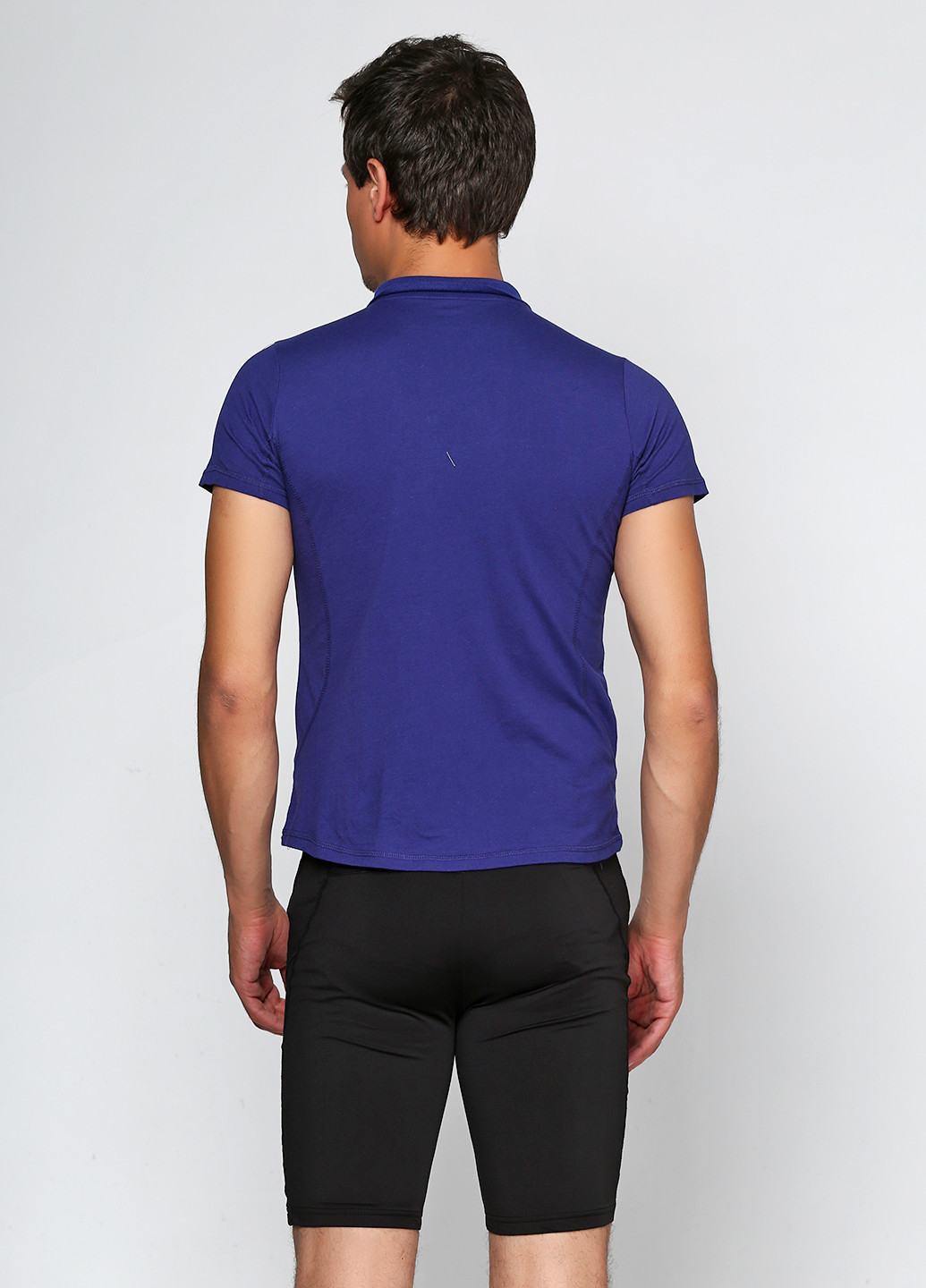 Фиолетовая футболка-поло для мужчин Crivit однотонная
