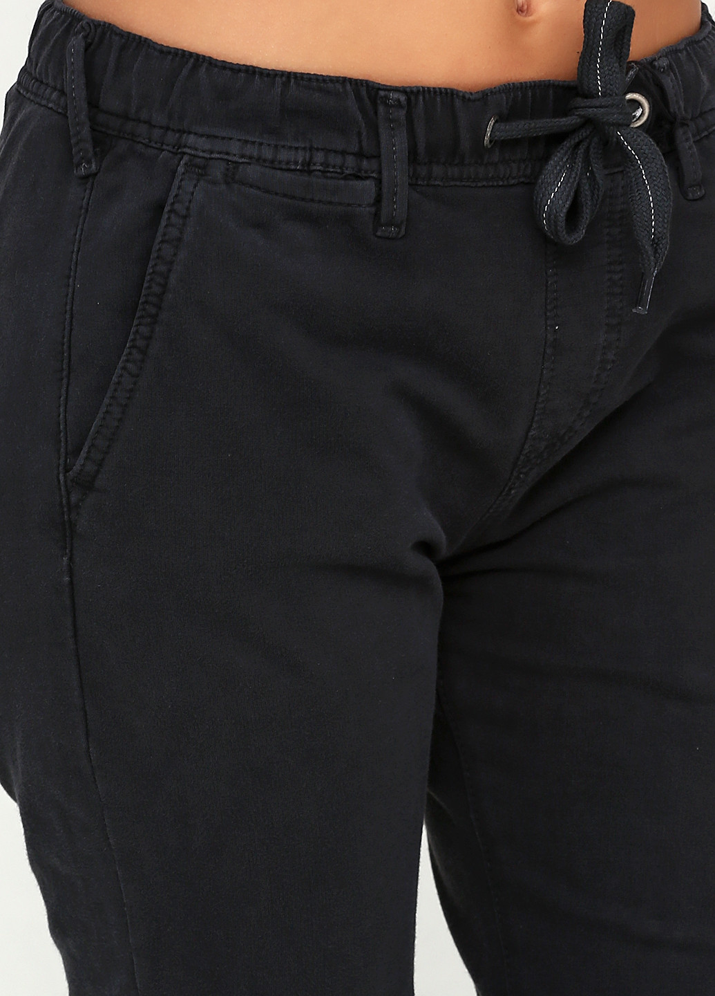 Темно-серые кэжуал демисезонные зауженные брюки Pepe Jeans