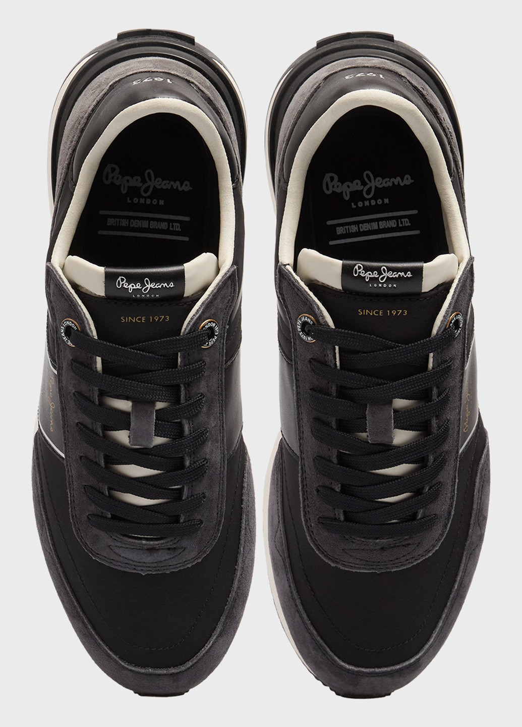 Черные демисезонные кроссовки Pepe Jeans