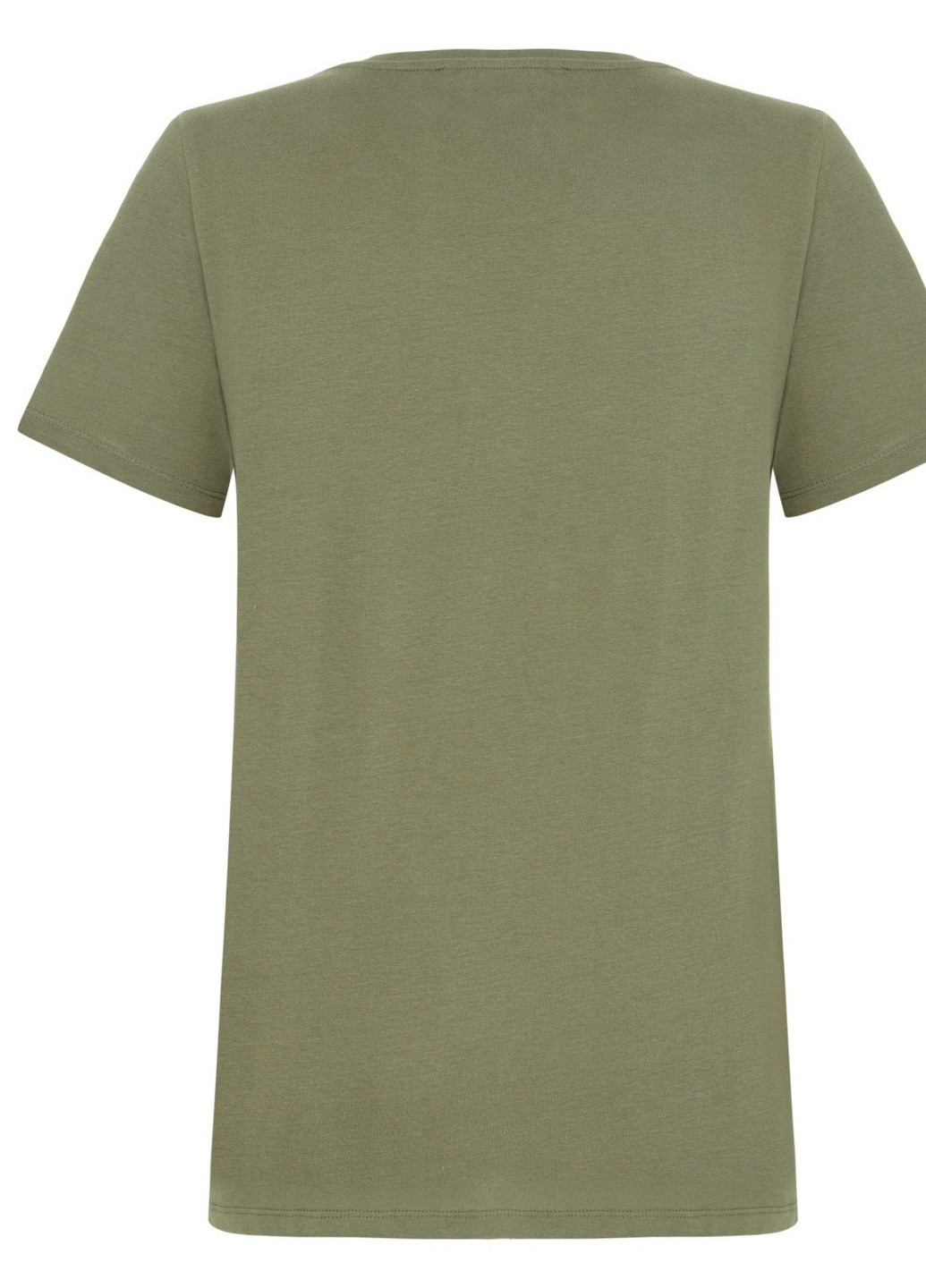 Хаки (оливковая) летняя футболка Mudo