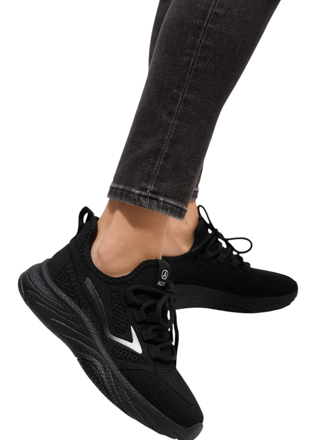 Кросівки ALLSY чорні літо (329693339)
