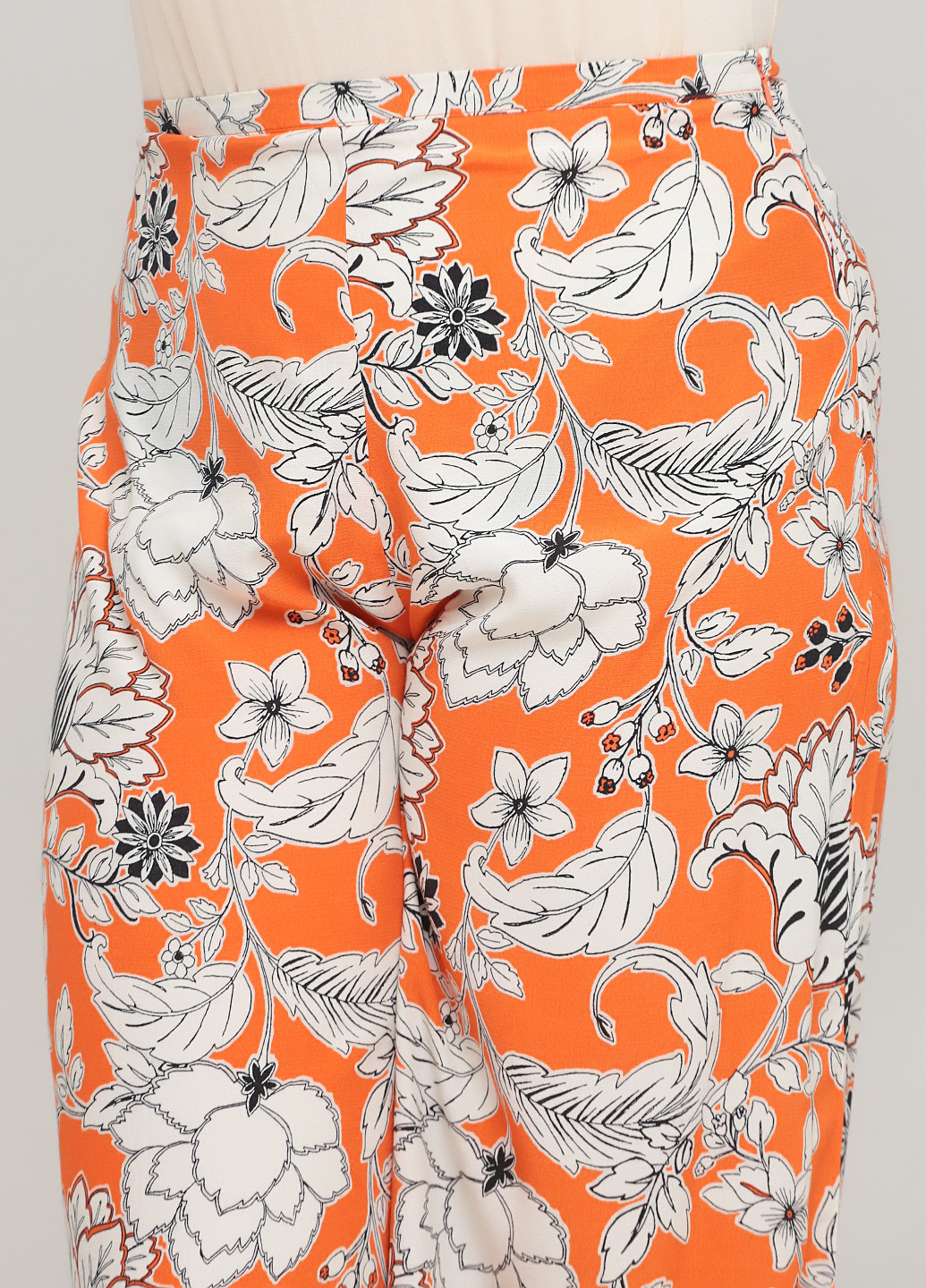 Оранжевые кэжуал летние палаццо брюки F&F