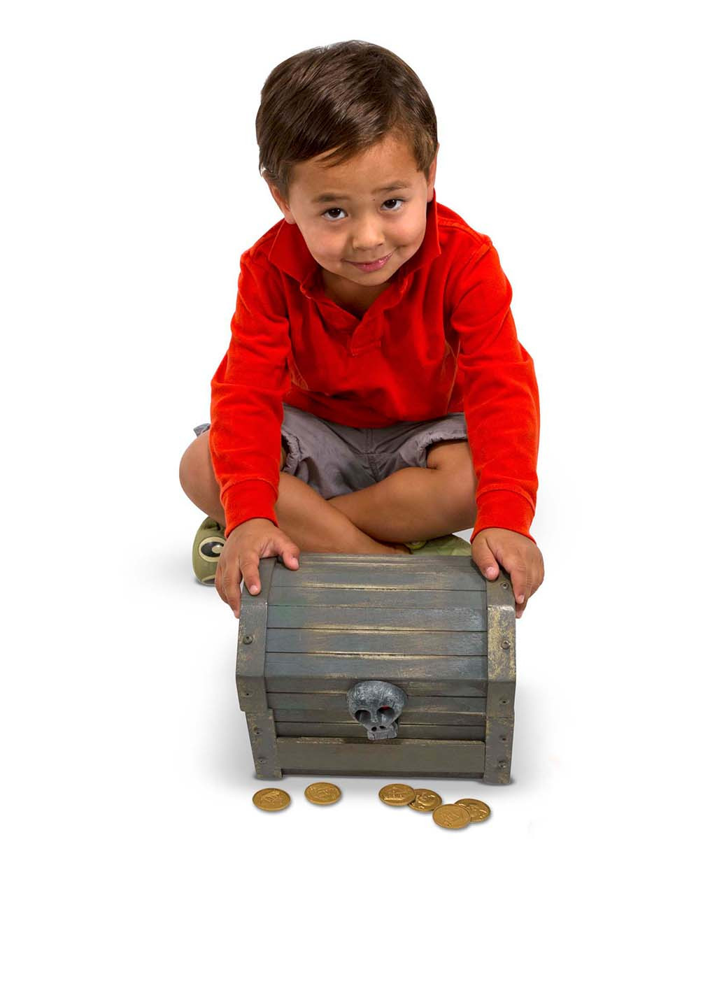 Ігровий набір Піратська скриня, 18,5х19,1х24,8 см Melissa & Doug (251711319)