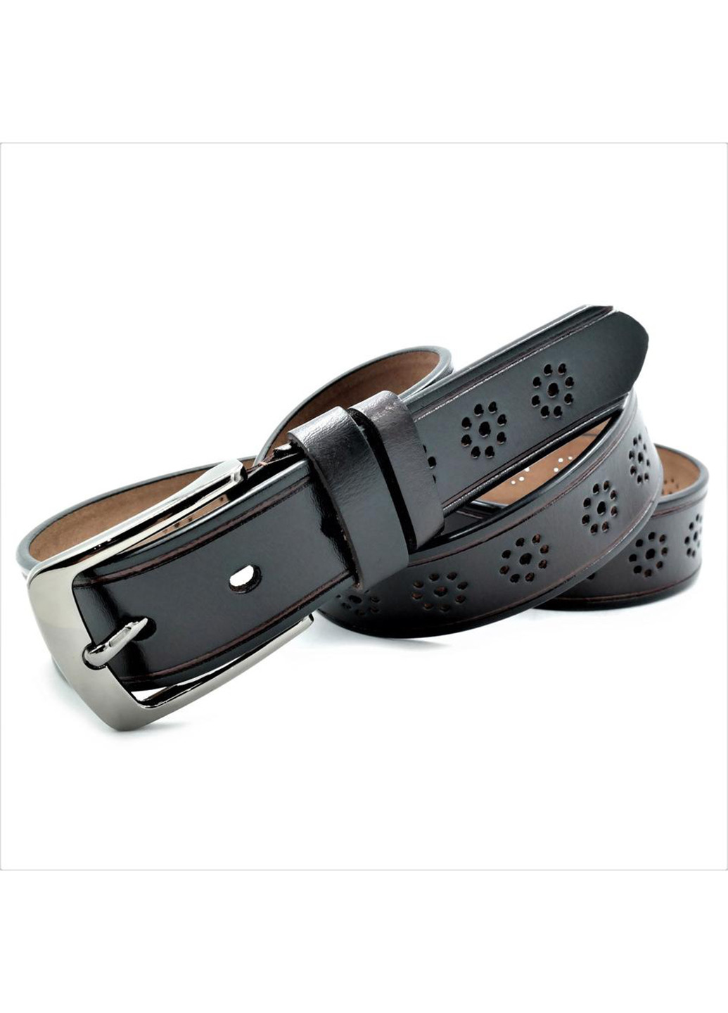 Женский кожаный ремень 110-115х3,3 см Le-Mon (254595396)