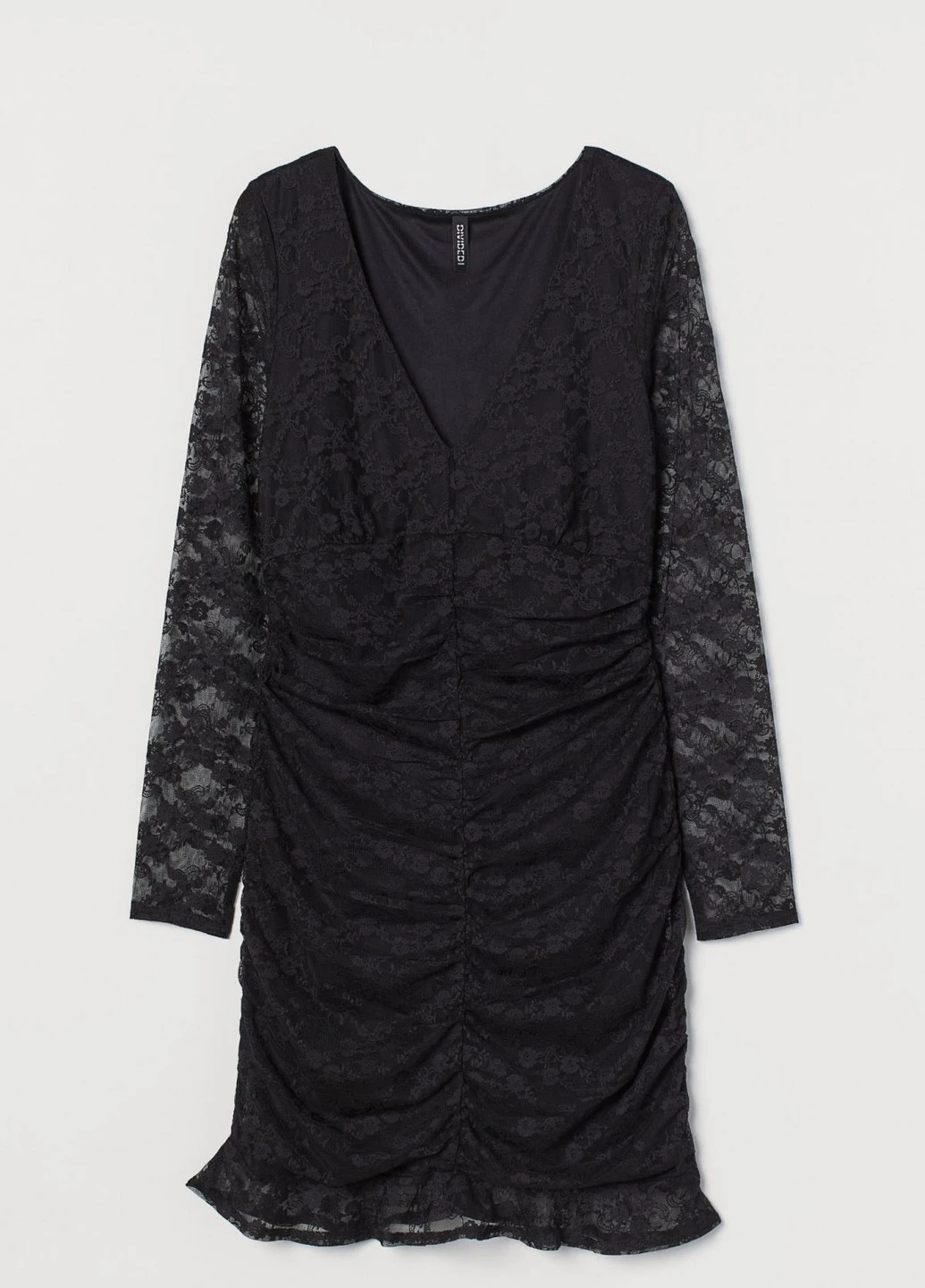 Черное платье H&M