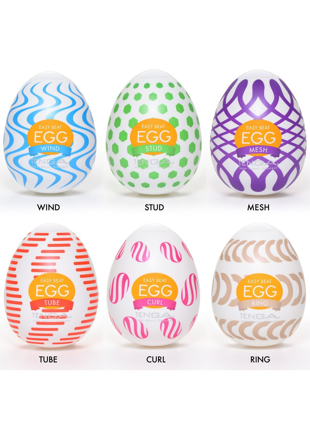 Набір Egg Wonder Pack (6 яєць) Tenga (252607079)