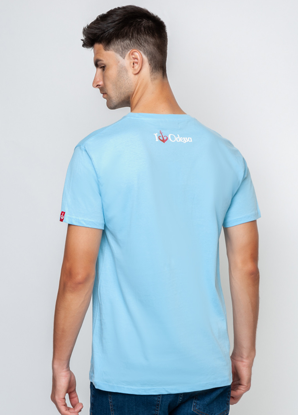 Блакитна футболка Arber