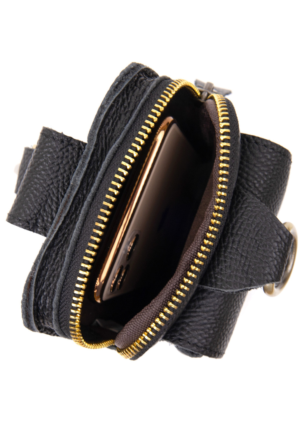 Сумка унісекс на пояс на одне відділення 11х17х3,5 см Vintage (252415179)