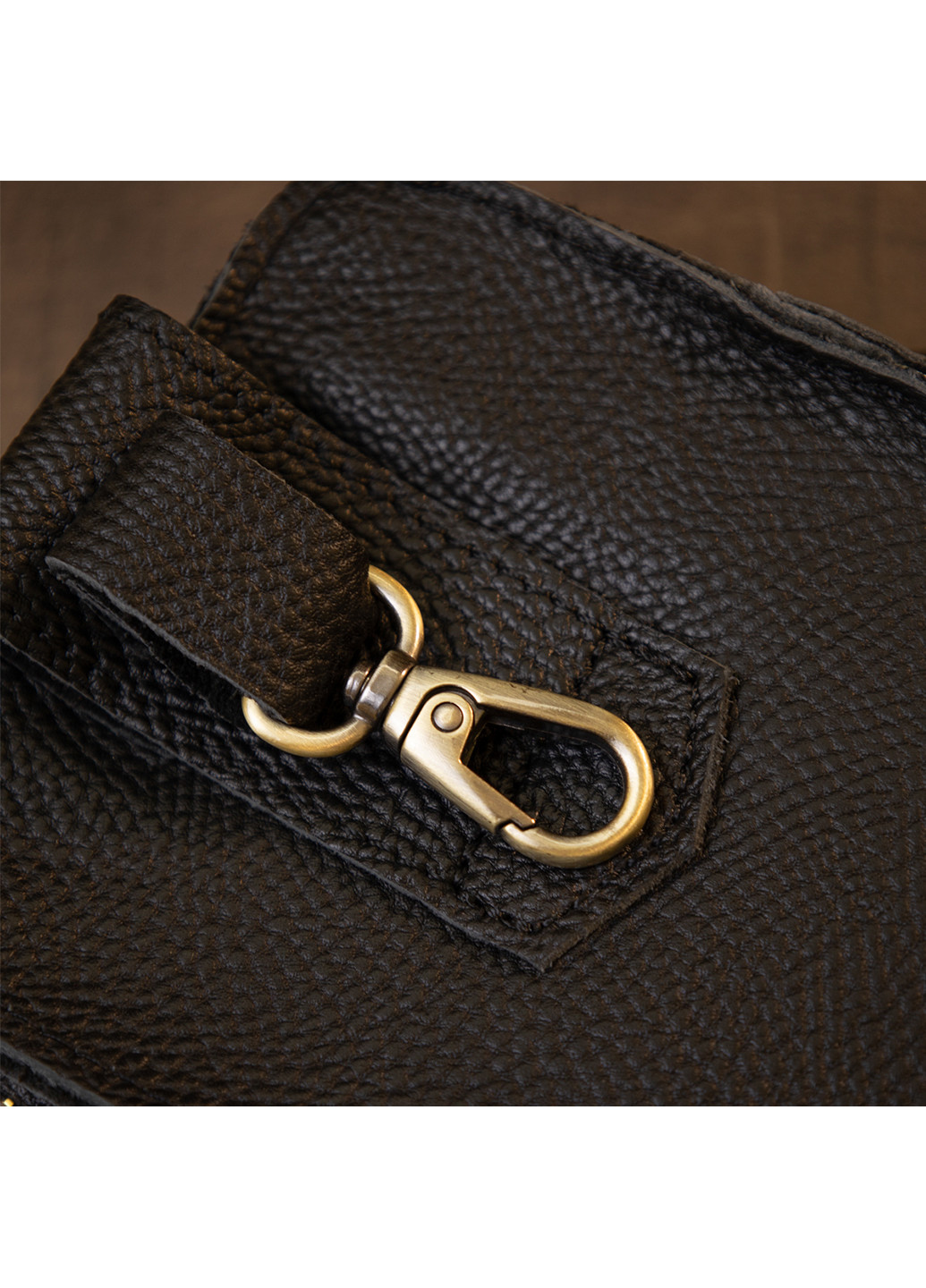 Сумка унісекс на пояс на одне відділення 11х17х3,5 см Vintage (252415179)