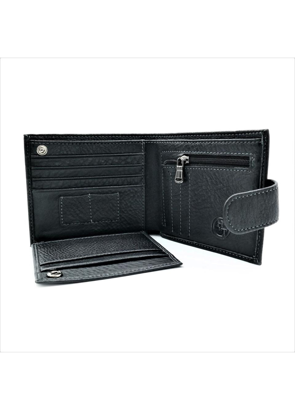 Мужской кожаный кошелек 11х10х2 см H.T.Leather (254595180)