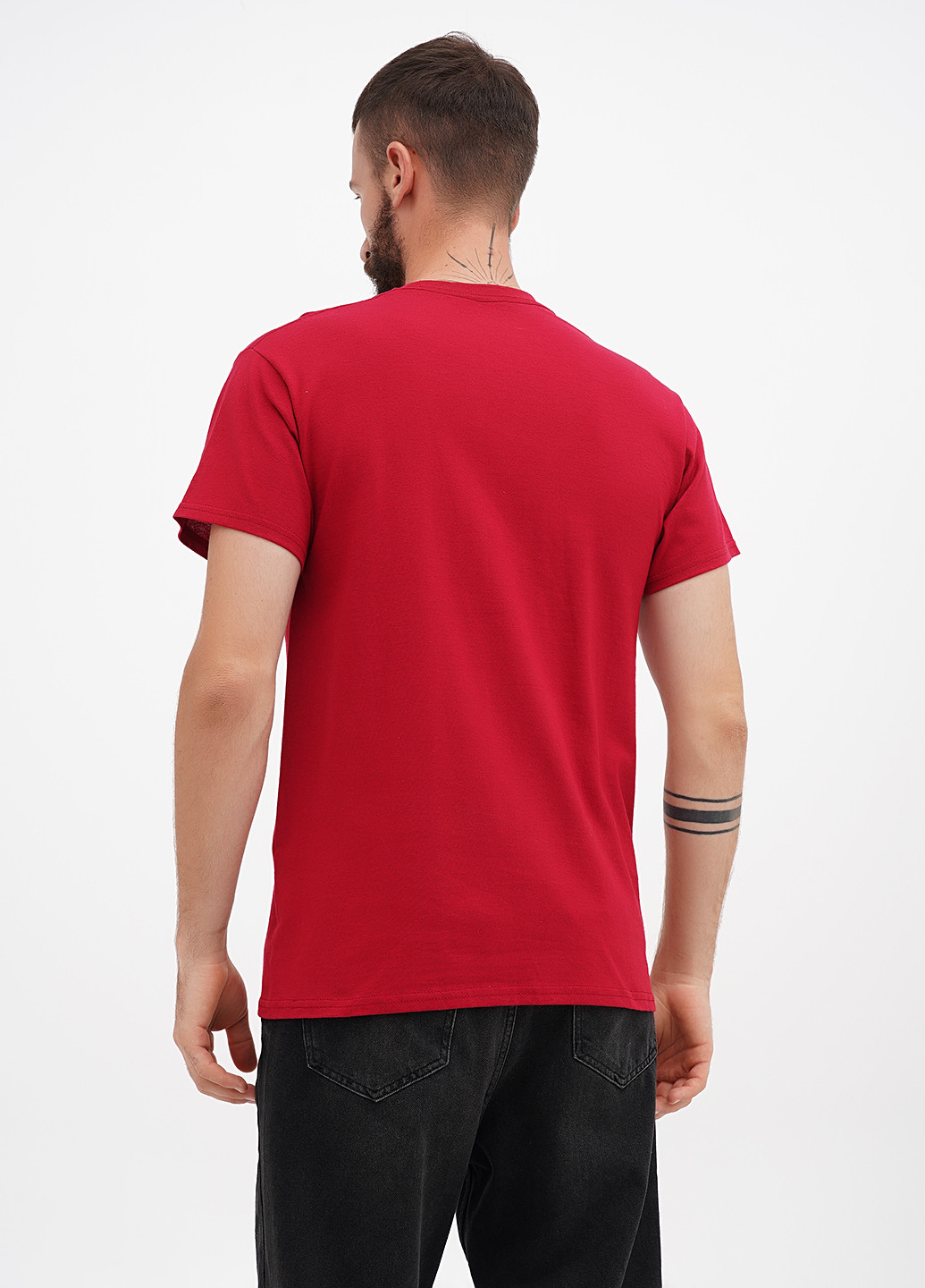 Бордова футболка Blue 84