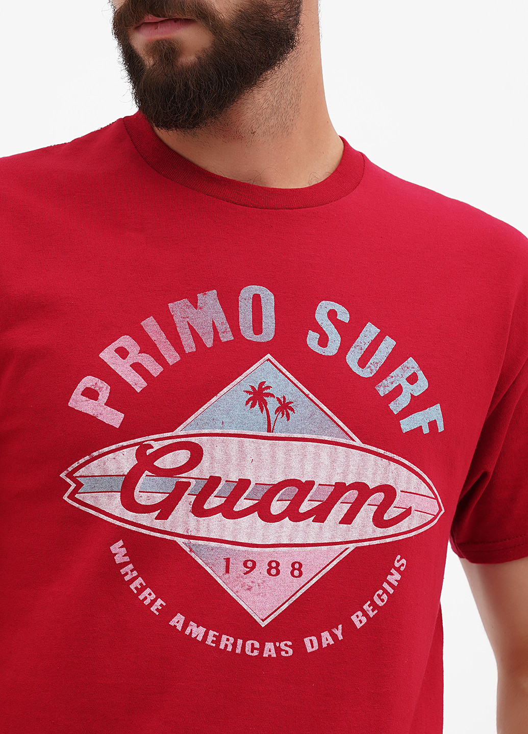 Бордова футболка Blue 84