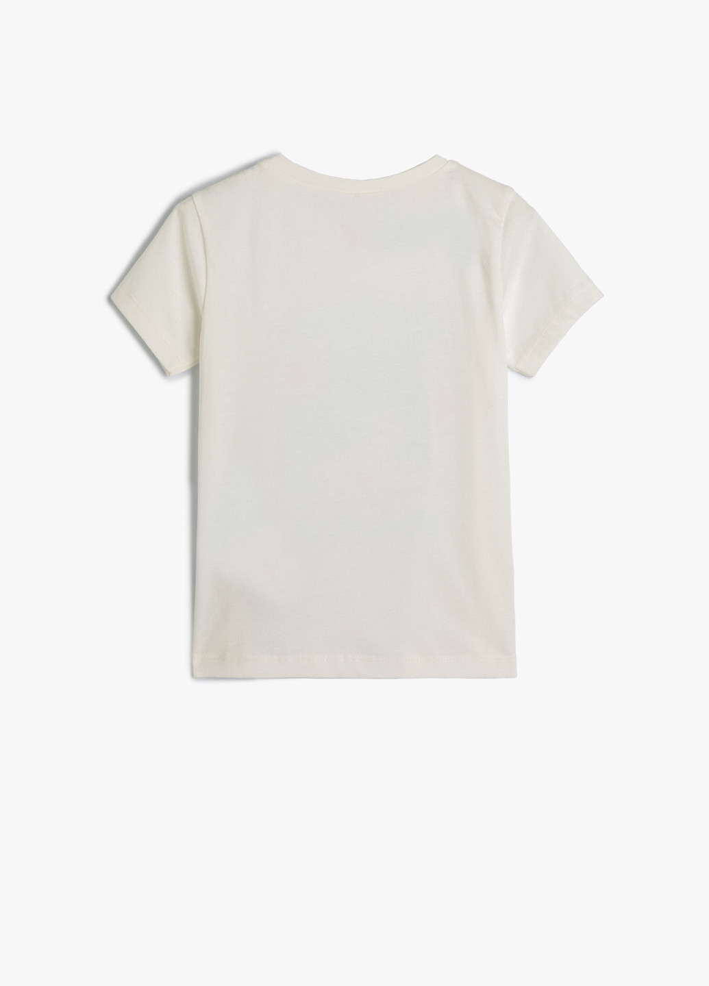 Молочная летняя футболка KOTON