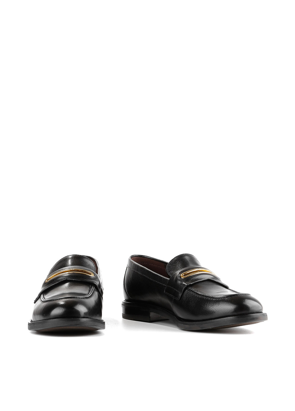 Le'BERDES Туфлі лофери чорний з натуральна шкіра, україна — демісезон (258013605)