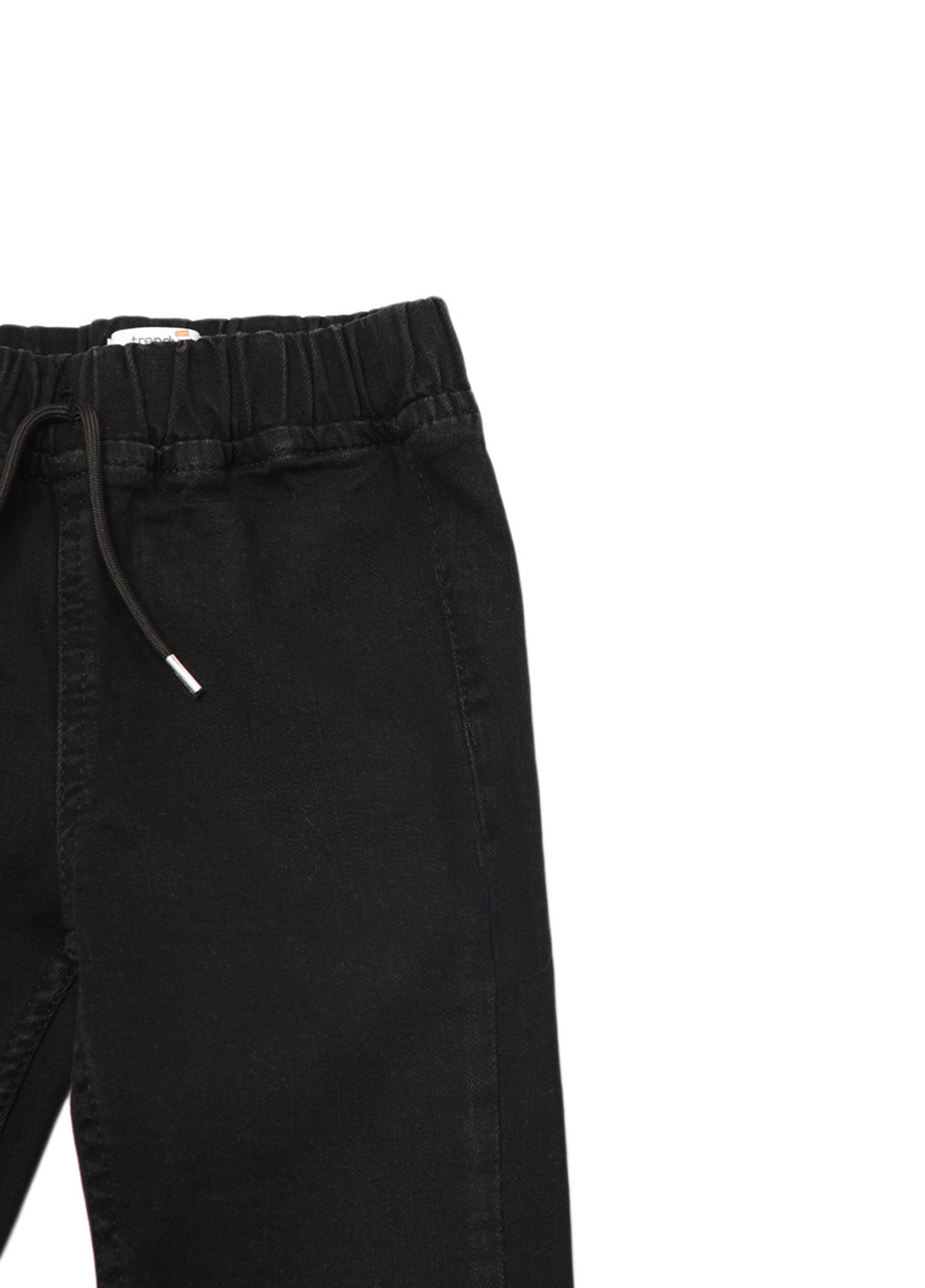 Черные демисезонные джоггеры джинсы Trendyol