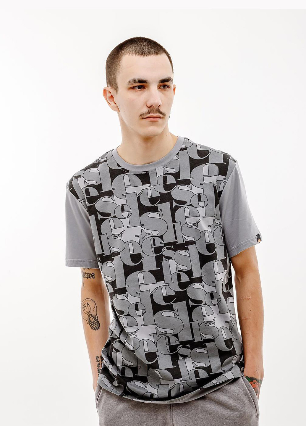 Комбінована футболка shv20113-109 Ellesse Gilliano T-Shirt