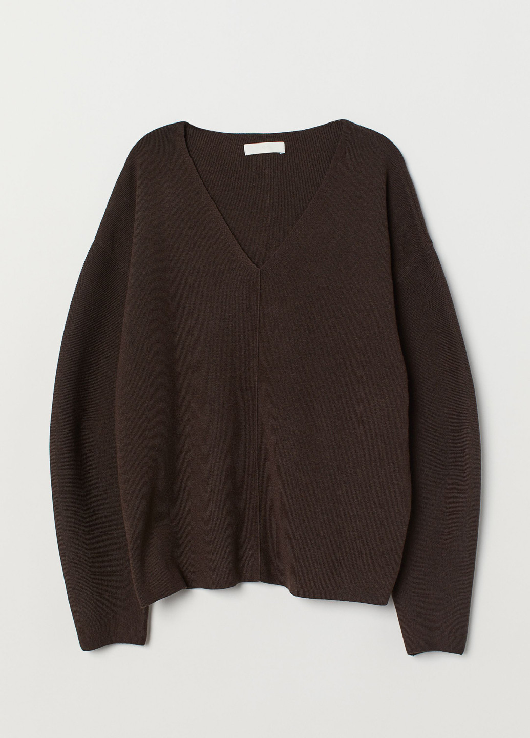 Темно-коричневый демисезонный пуловер пуловер H&M
