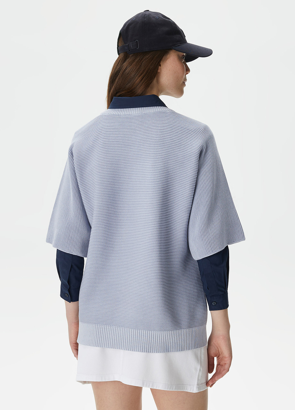 Світло-блакитний демісезонний джемпер джемпер Lacoste