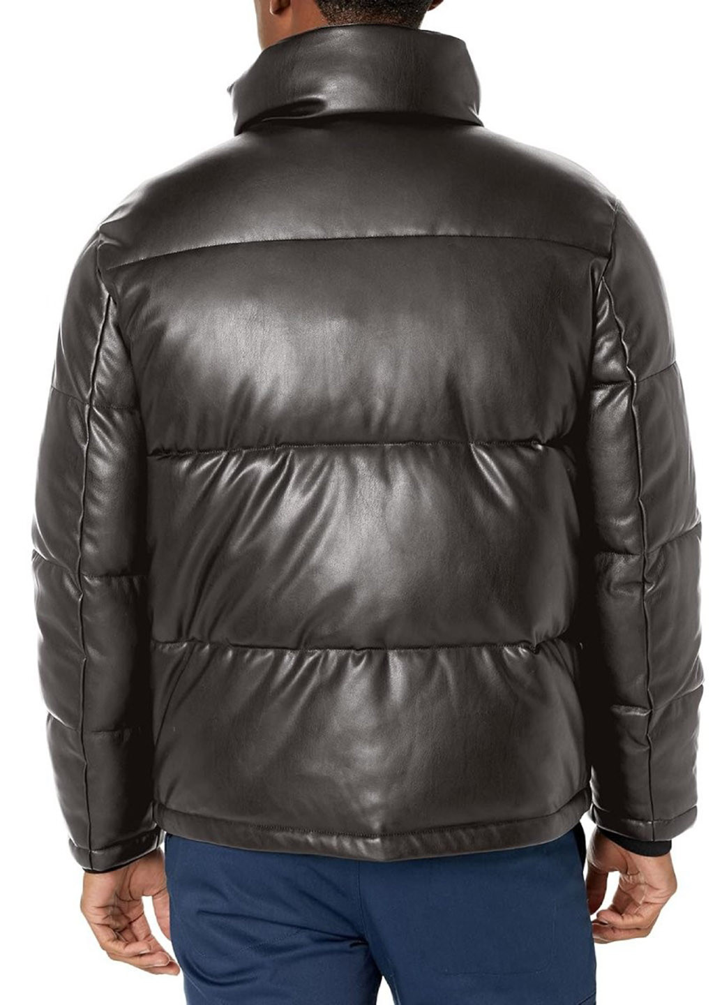 Коричневая демисезонная куртка Calvin Klein