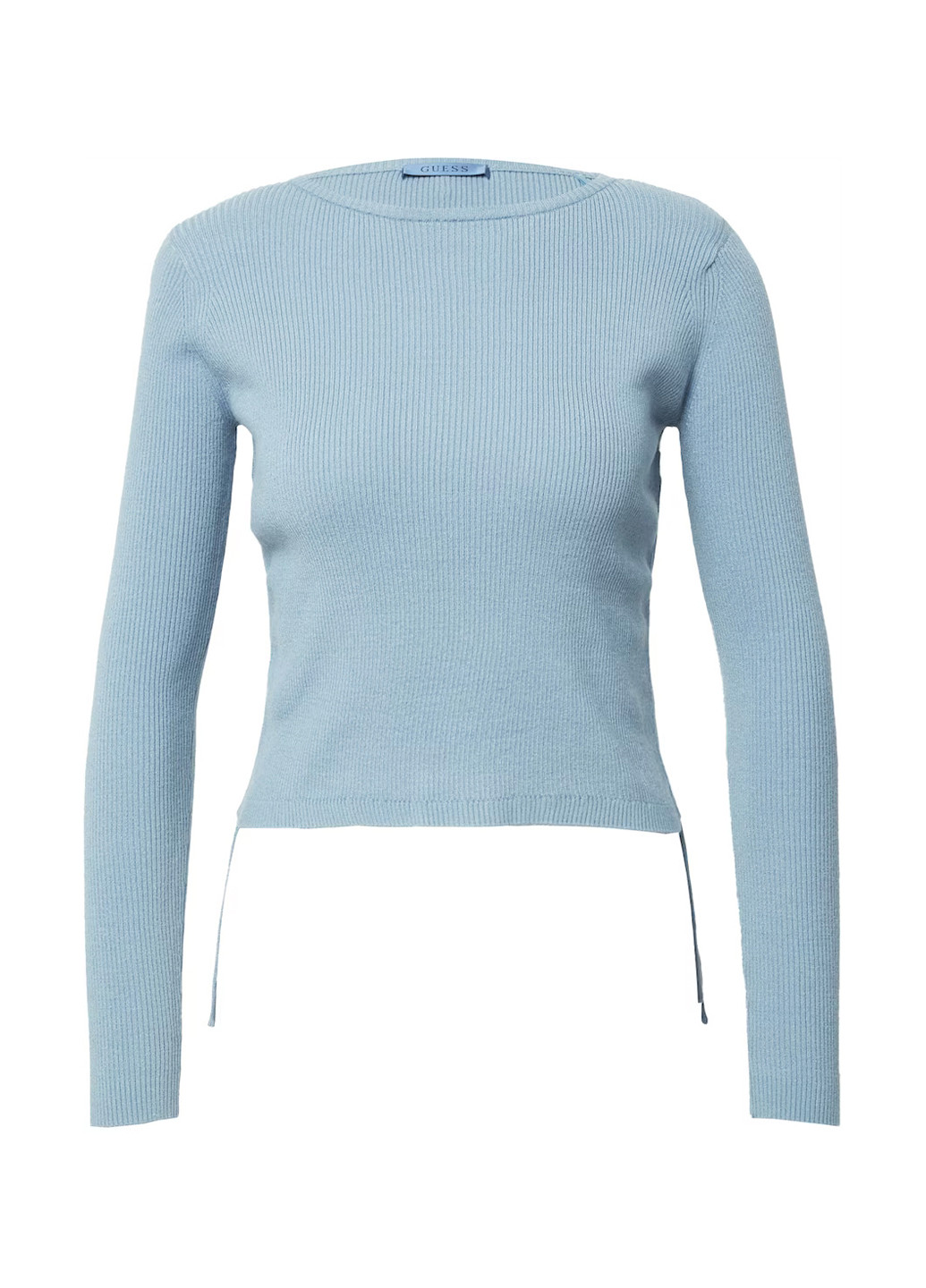 Голубой демисезонный свитер джемпер Guess