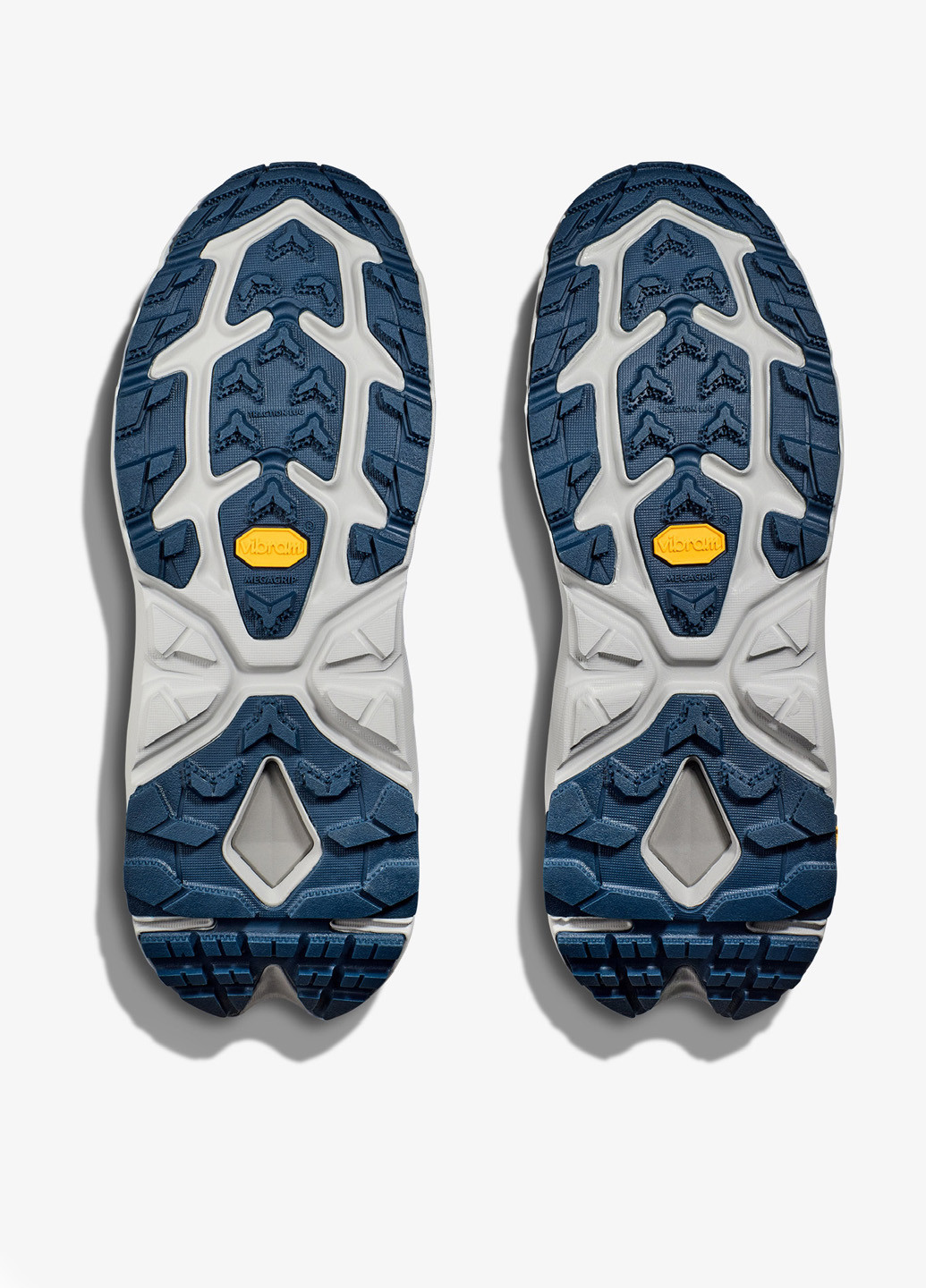 Серые демисезонные кроссовки HOKA KAHA 2 LOW GTX