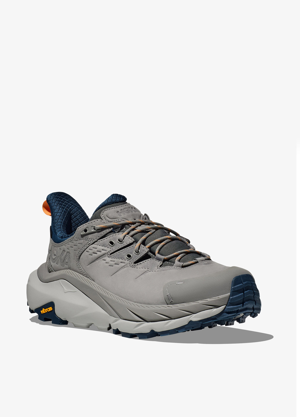 Серые демисезонные кроссовки HOKA KAHA 2 LOW GTX