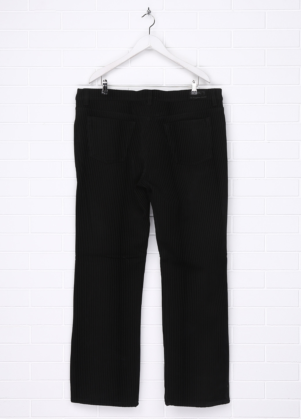 Черные кэжуал зимние прямые брюки Vip Bonis