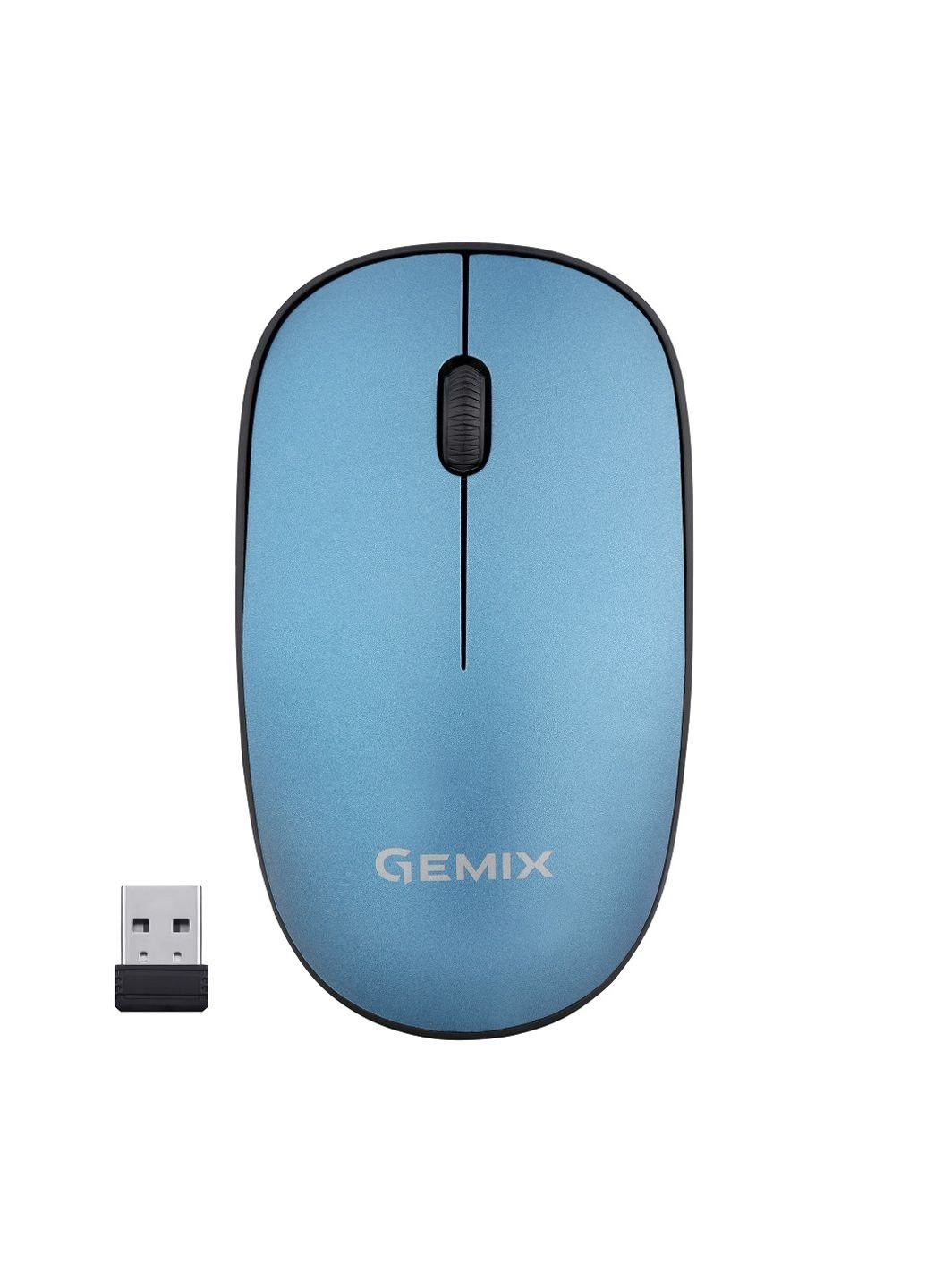 Мишка GM195 Wireless Blue (GM195Bl) Gemix (253432302)