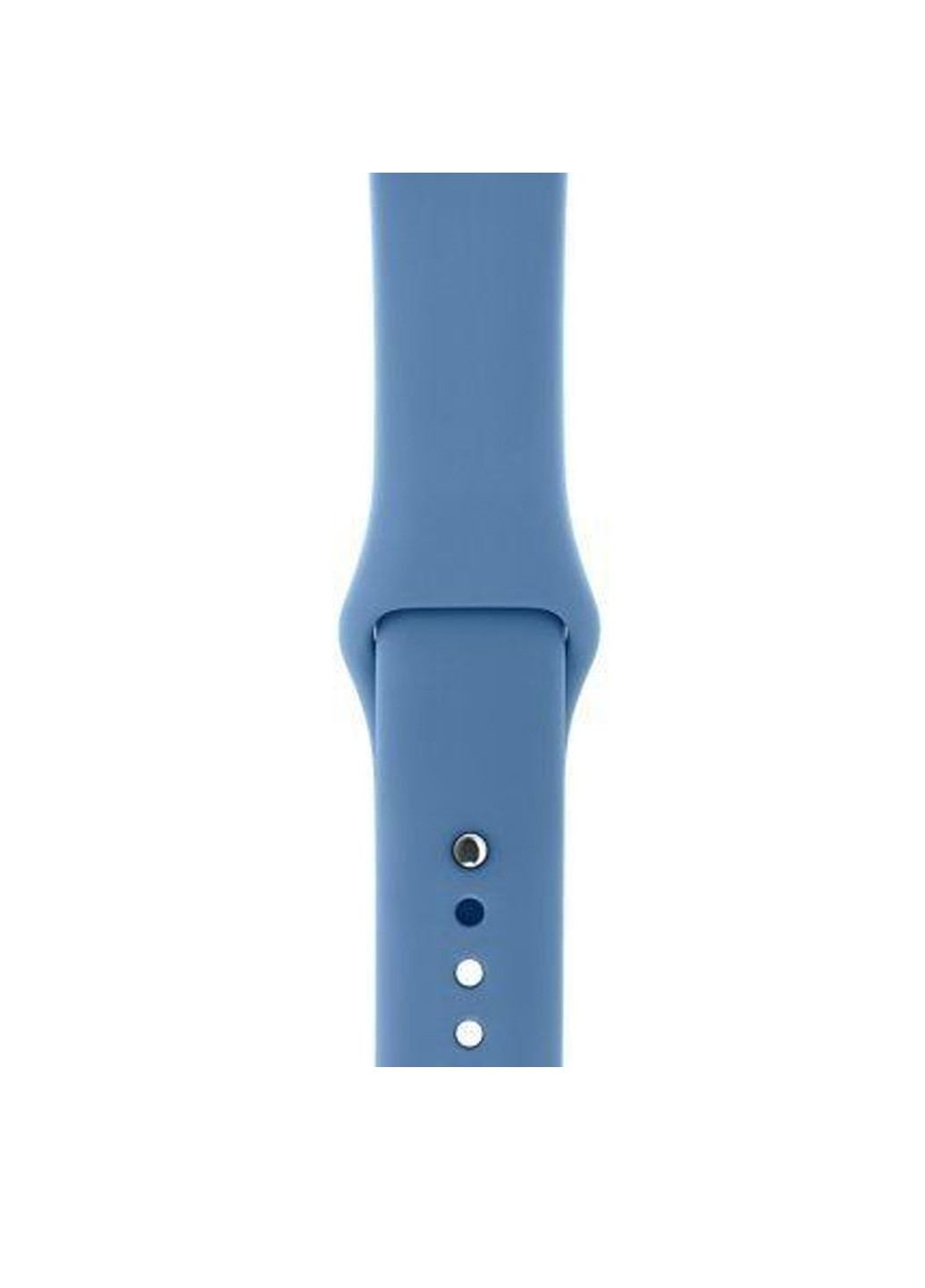 Ремешок Sport Band для Apple Watch 42/44mm силиконовый голубой спортивный Series 5 4 3 2 1 Light blue ARM (222374831)