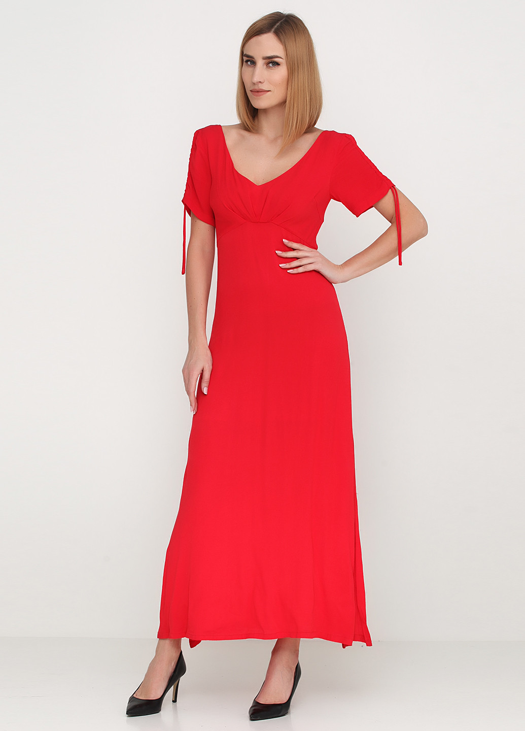 Червона кежуал платье Minimum однотонна